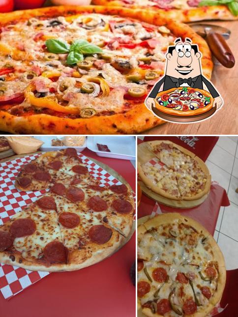 Try out various types of pizza