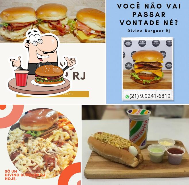 Hambúrguer em Divino Burger RJ