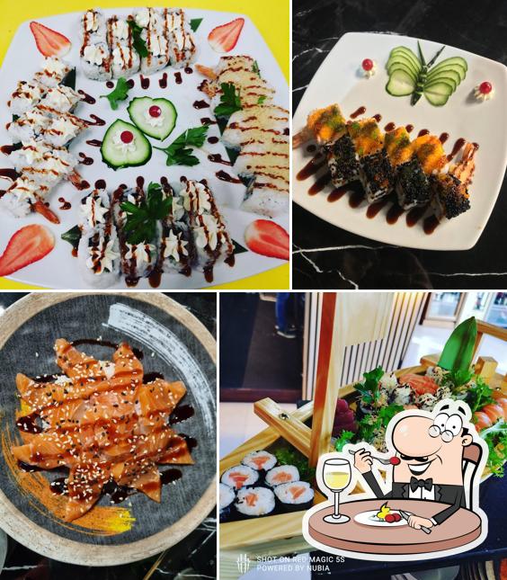 Platti al OYA SUSHI Experience