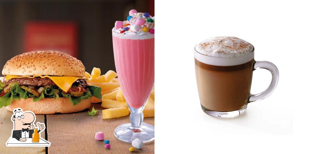 Commandez diverses boissons offertes par Wimpy