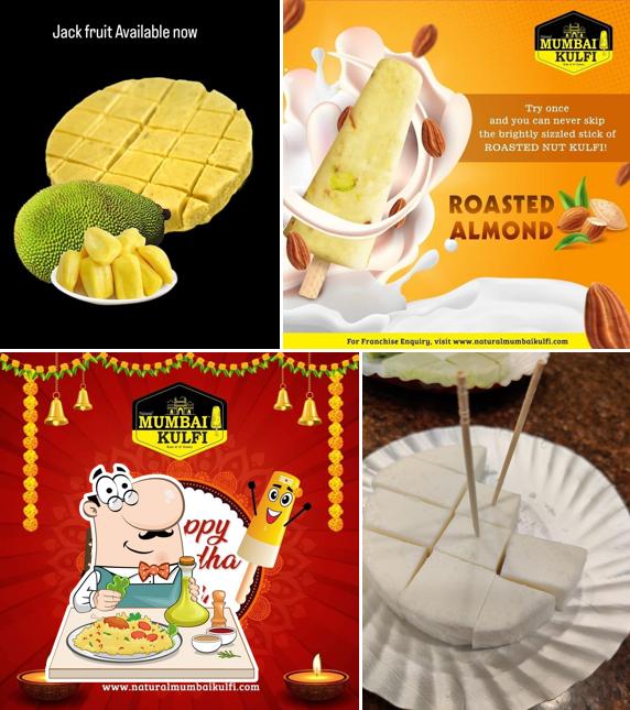 Food at Mumbai kulfi vanagaram