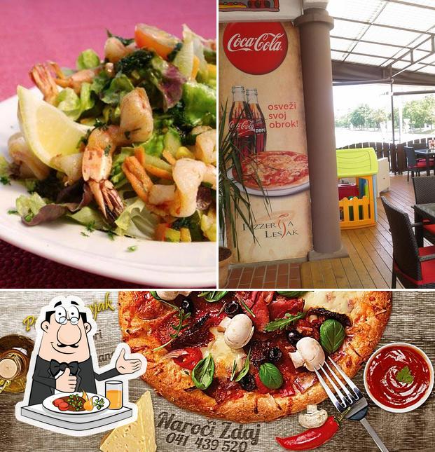 Las fotos de comida y bebida en Pizzerija Lesjak