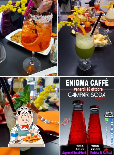 Насладитесь напитками в атмосфере "Enigma Caffè"