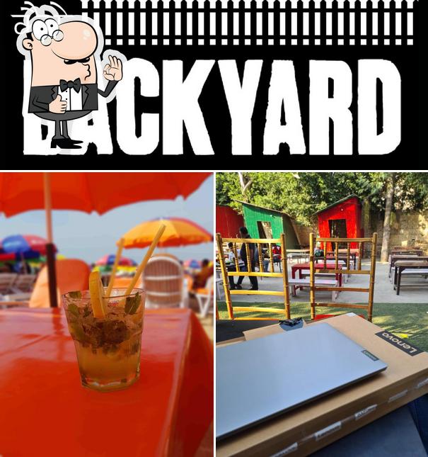 Look at the picture of BACKYARD CAFE