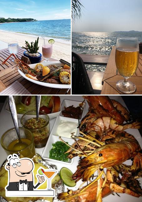 Among various things one can find drink and seafood at Royal Cliff Grand Hotel Pattaya