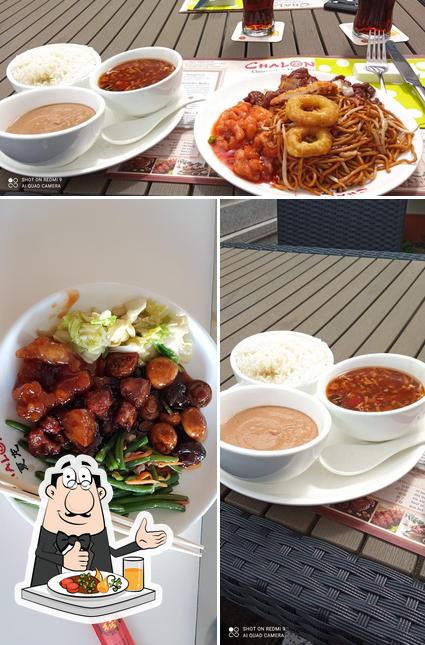 Essen im China Restaurant Chalon