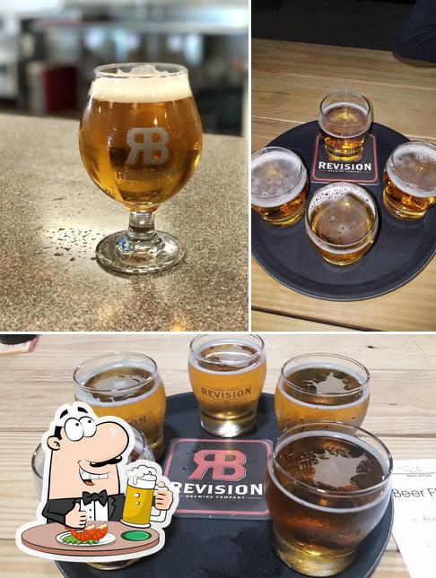Revision Brewing provides a selection of beers