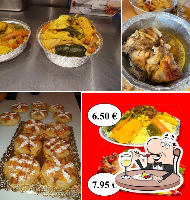 Food at Restaurante Al Andalus