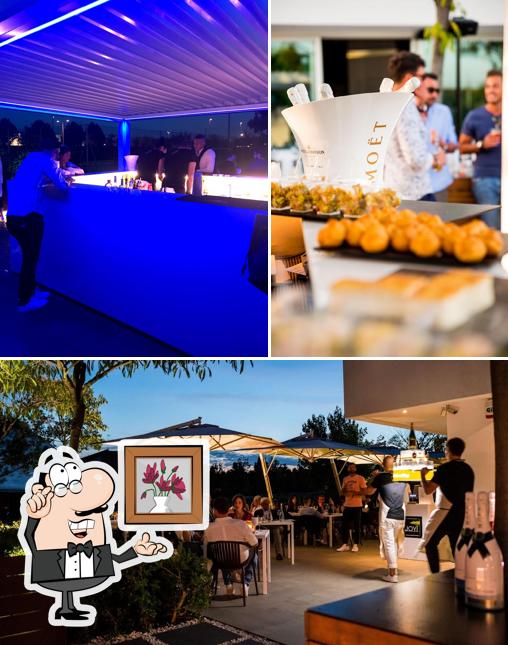 Gli interni di Joy Summer Lounge