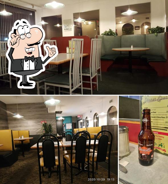 Mr A's Quick Flame Restaurant is distinguished by interior and beer