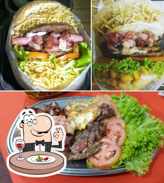 Comida em Okay Lanches E Porções