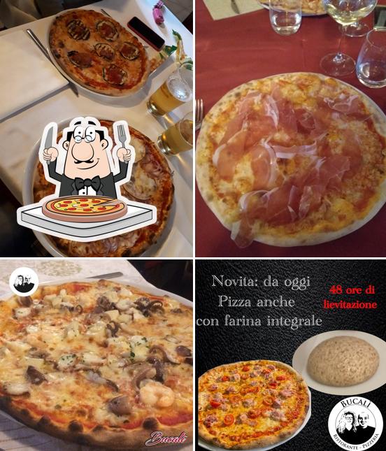 Choisissez des pizzas à Bucalì