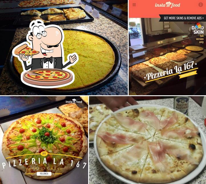 Ordina tra le svariate varianti di pizza