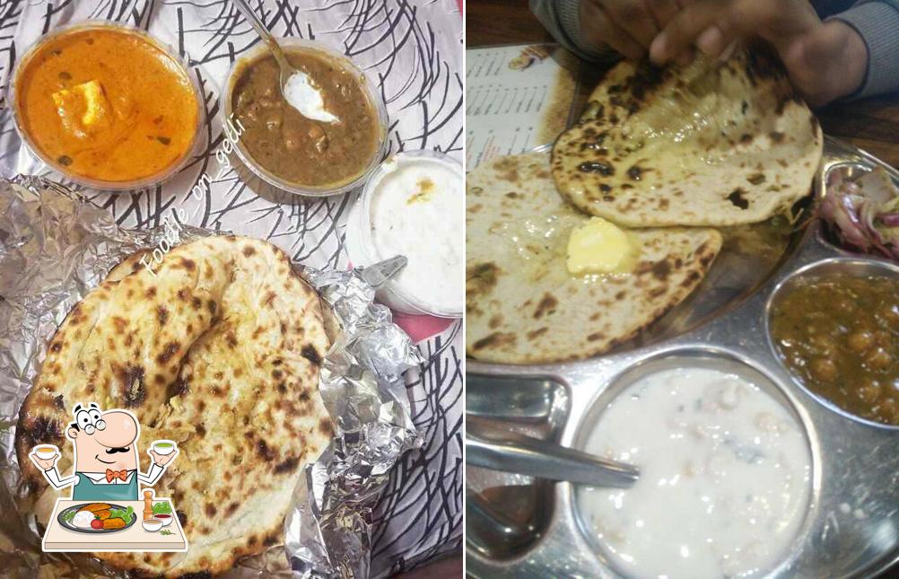 Food at Baljeet's Amritsari Koolcha