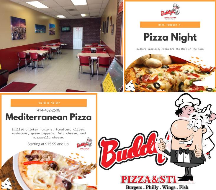 Here's a picture of Buddy's Pizza & Steak - Teutonia