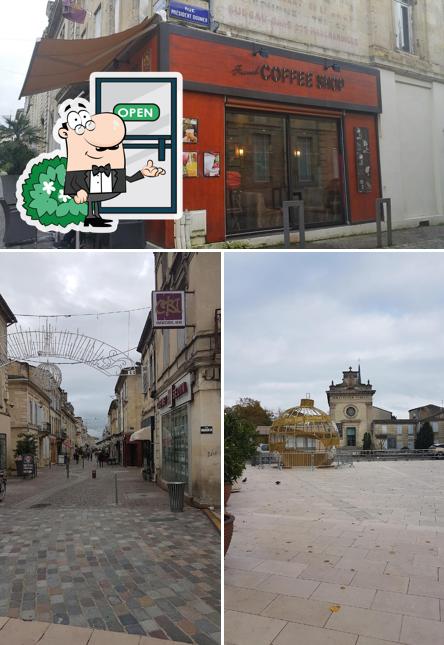 L'extérieur de French Coffee Shop Libourne