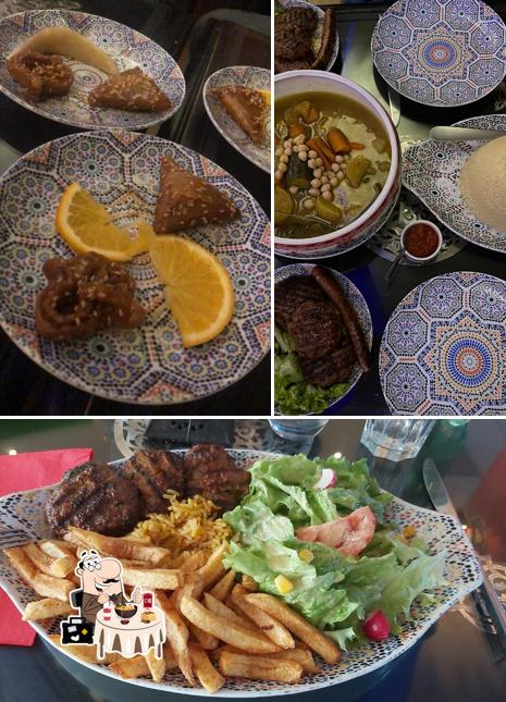 Meals at Les Jardins de Marrakech