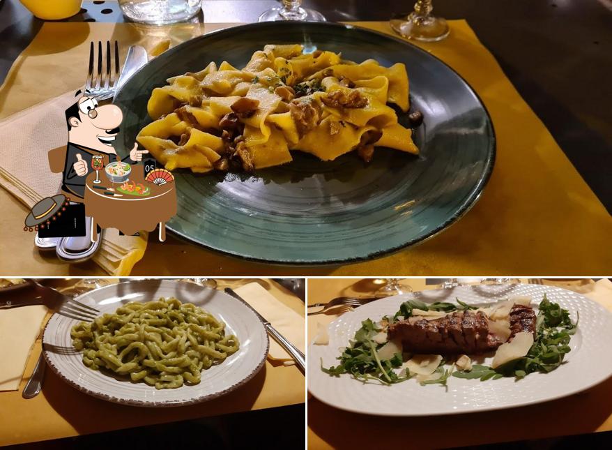 Platti al Ristorante Leccio Moro