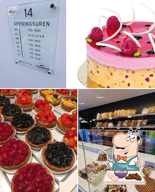 Brood en Banket Vandeweyer offre une éventail de plats sucrés