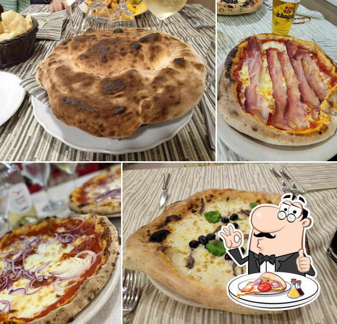 Essayez de nombreux types de pizzas