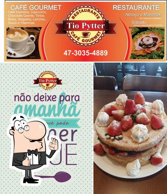 Look at this image of Tio Pytter Restaurante e Café Gourmet