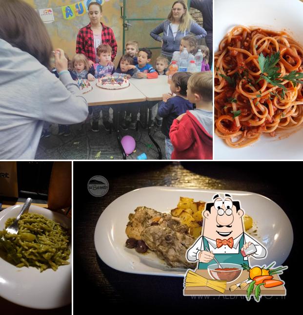 Spaghetti alla bolognese al Trattoria Al Baretto