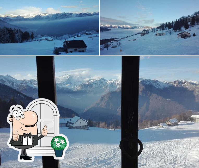 Goditi la vista dagli esterni di Rifugio la capanna alpe di mera