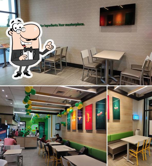 Check out how Subway looks inside