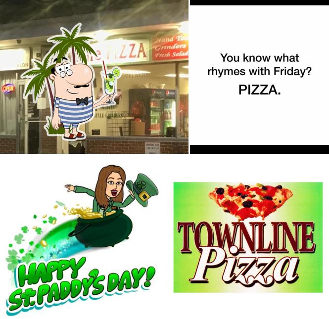 Это снимок пиццерии "Townline Pizza"