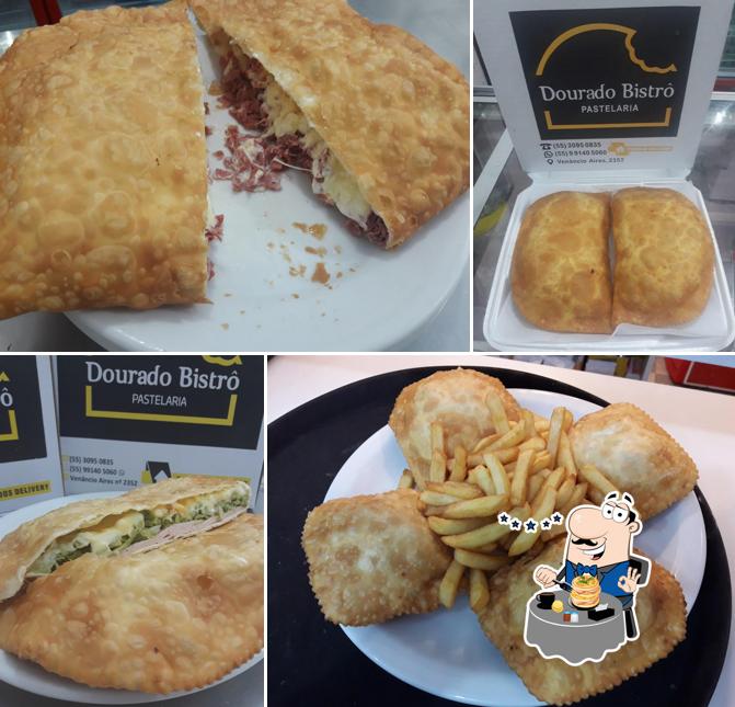 Comida em Dourado Bistrô Pastelaria