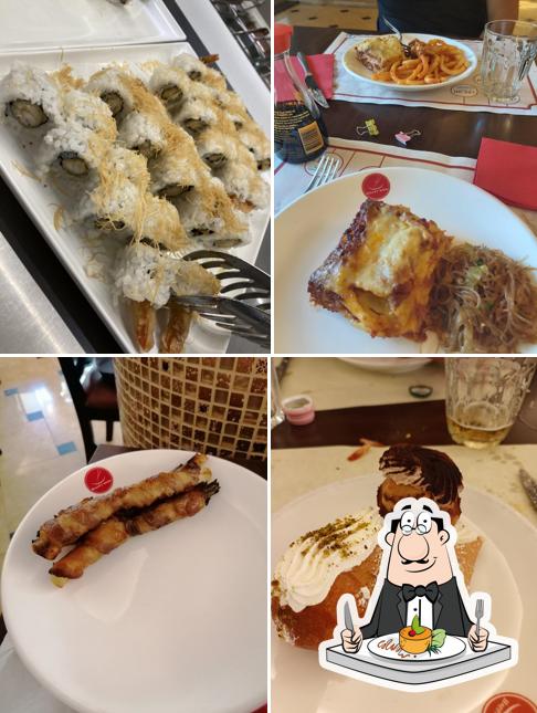 Platti al Ristorante Happy Wok