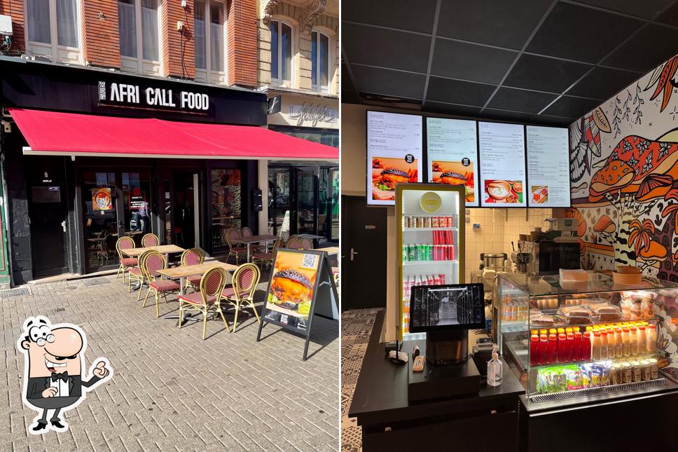 L'intérieur de Afri Call Food (Gare Lille Flandres) - Restaurant Africain Lille