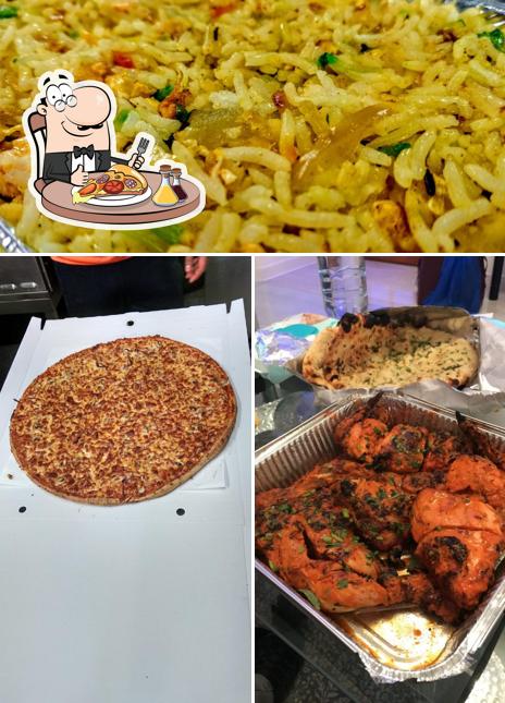 Order pizza at Amma's Kitchen