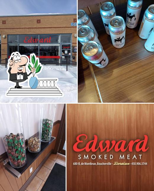 L'extérieur de Edward Smoked Meat