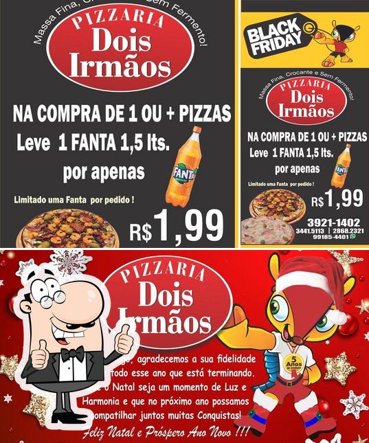 Look at the image of Pizzaria Dois Irmãos