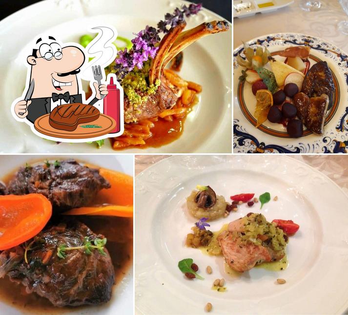 Order meat meals at Restaurante Goya