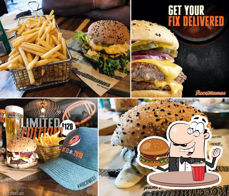 Prenez un hamburger à RocoMamas Westville