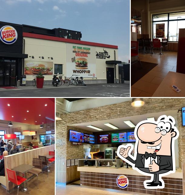 See this picture of Burger King