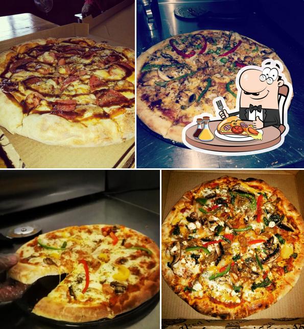 Order various types of pizza