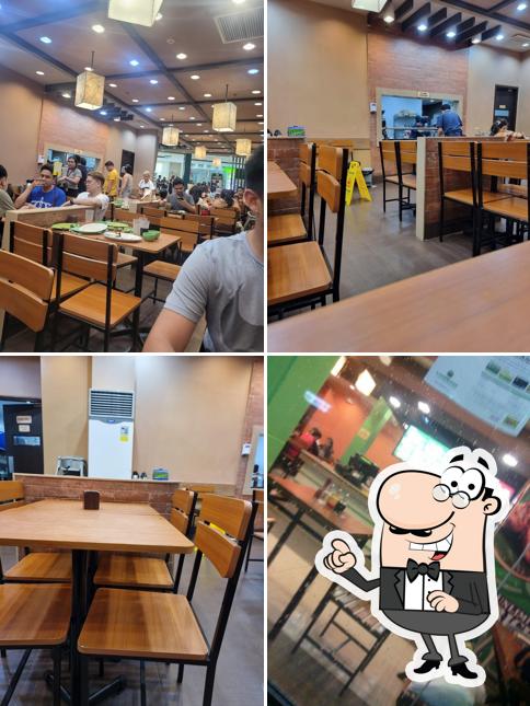 The interior of Mang Inasal SM Center Angono