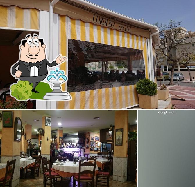Check out the photo showing exterior and interior at Restaurante El Botijo Carihuela