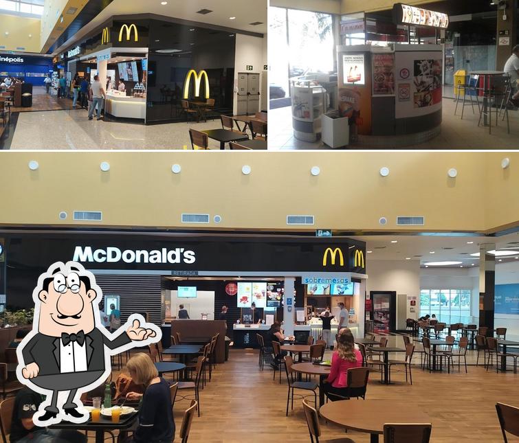 Veja imagens do interior do Mc Donald's Ourinhos Plaza Shopping