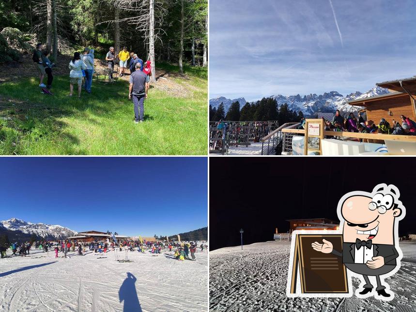 Gli esterni di Rifugio Dosson