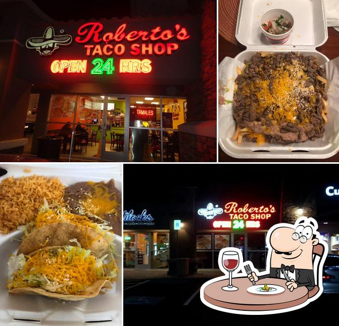 Meals at Roberto's Taco Shop