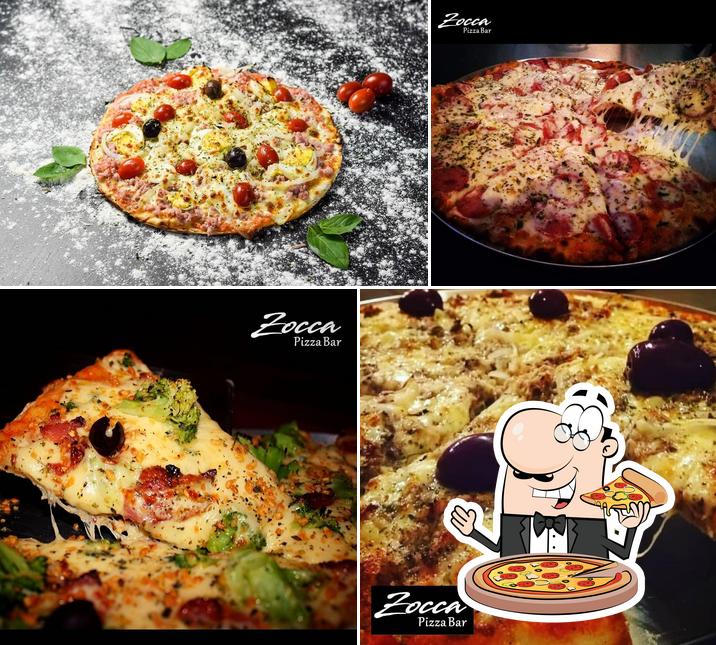 Pick pizza at Zocca Pizza Bar