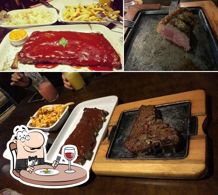 Comida em T-Bone SteakHouse