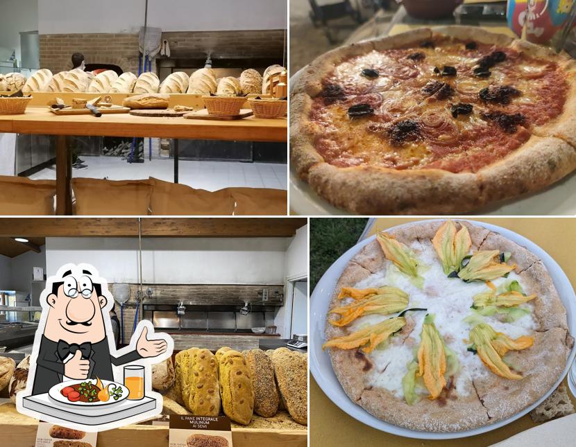 Platti al Mulinum San Floro - Mulino, Forno e Pizzeria Agricola come 100 anni fa