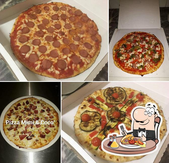 Ordina una pizza a Pizzeria asporto e domicilio Mimì & Cocò