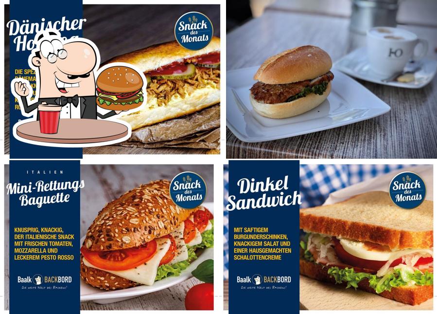 Закажите гамбургеры в "Baalk Backbord KG Hauptgeschäft"