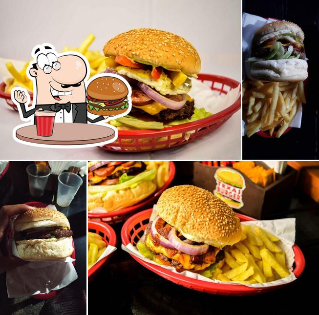 Experimente um hambúrguer no Texas Burger Brasil